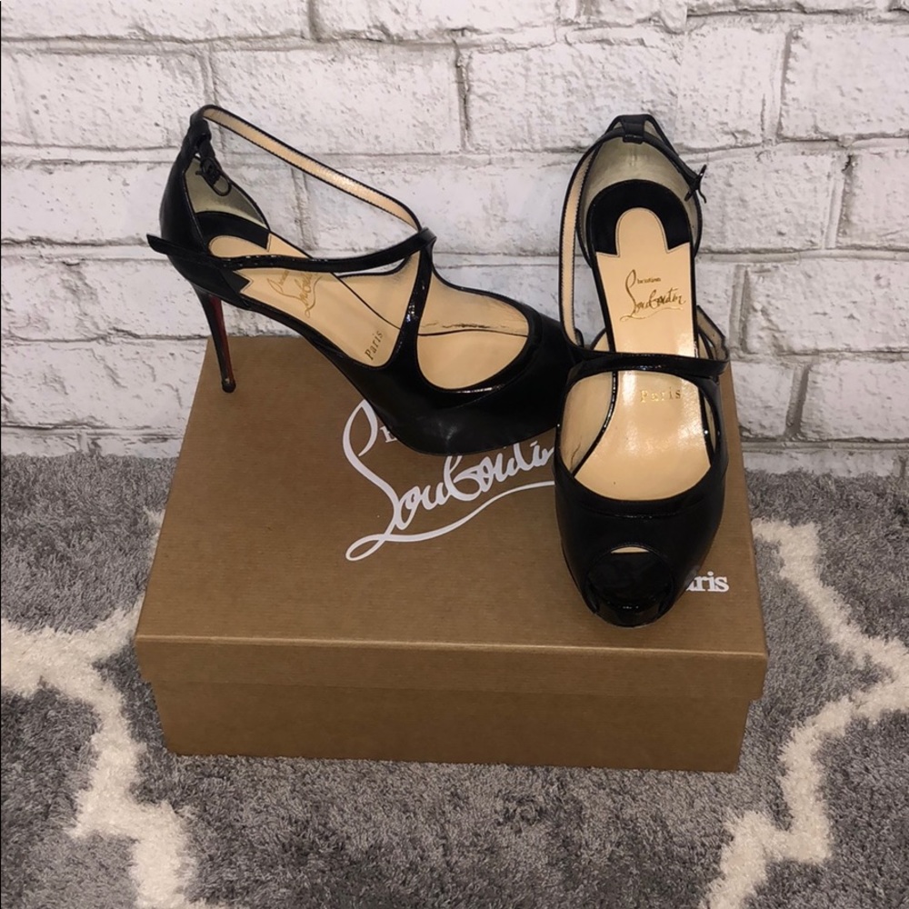 Christian Louboutin Mira Bella 100 Nappa Shiny - Picture 2 of 7